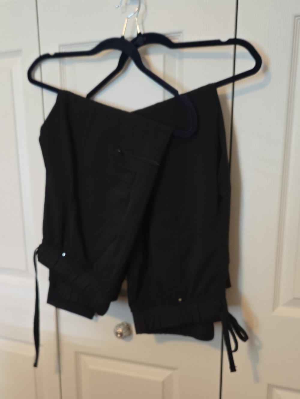 Scrubstar 2 Pair Black Women’s Jogger Scrub Pants
